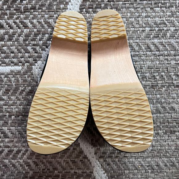 Swedish Hasbeens Husband Clogs Sz 36/ US 6 - Picture 6 of 7